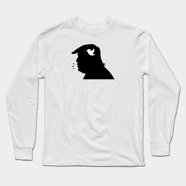 Trumps Tweetie Tweets Long Sleeve T-Shirt by sanseffort